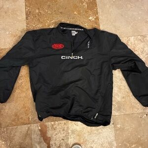 Cinch Black Pullover Jacket